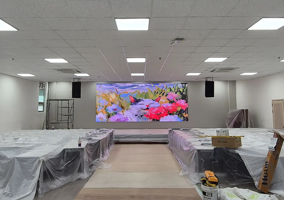 숭덕여자중학교 - 246인치 안내전광판 SMD P1.86